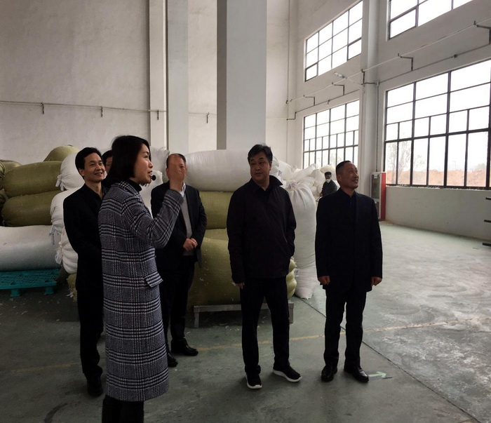 徽商銀行吳學(xué)民董事長、安慶分行洪少平行長一行蒞臨鴻潤公司視察指導(dǎo)